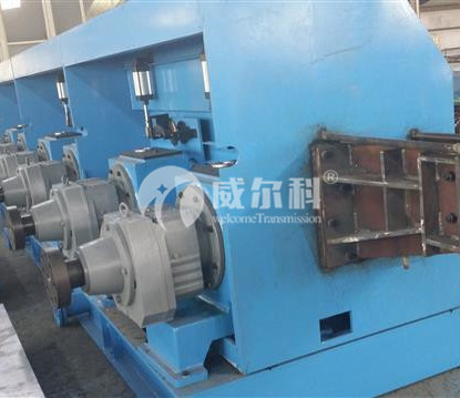 威尔�U�传动在金属拉丝�����业的应用